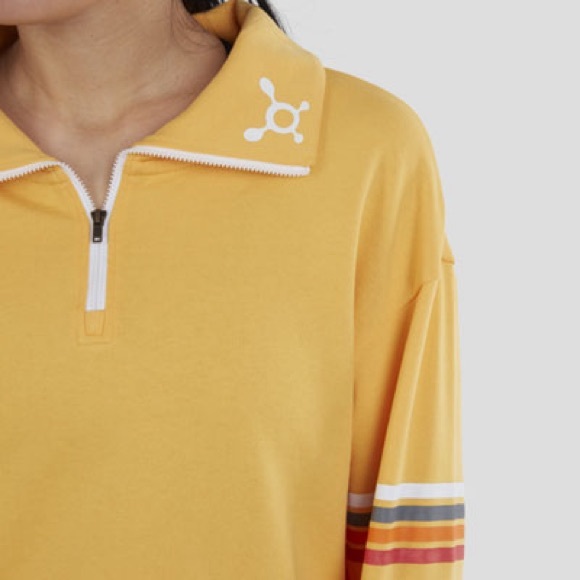 🆕ORANGETHEORY Cropped Pullover Sweatshirt, Size Large - Picture 4 of 14